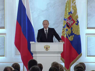 Путин обратится к Федеральному Собранию 3 декабря