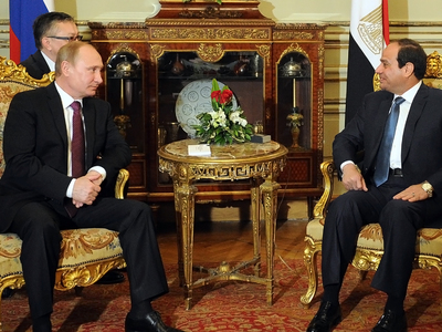 Президенты России и Египта надеются возобновить авиасообщение