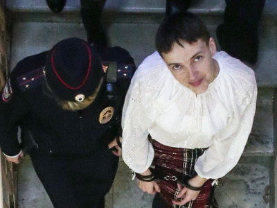 Савченко признала, что была наводчицей украинской артиллерии в Донбассе