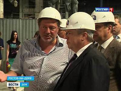 Василий Голубев проверил в Ростове ход работ на объектах строительства