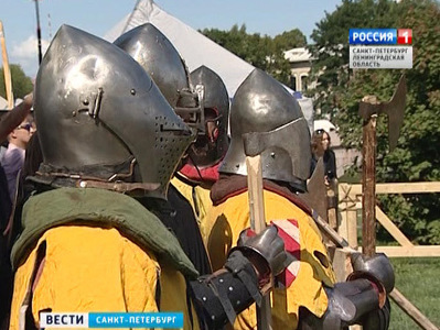 В Петропавловской крепости прошёл военно-исторический фестиваль