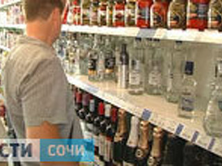 В магазинах Сочи изъято 1700 литров незаконного алкоголя
