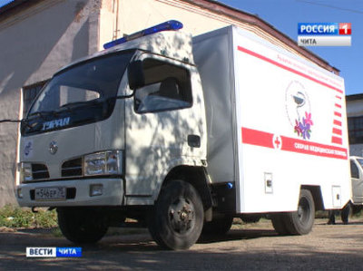 Автопарк скорой помощи в  Забайкалье изношен на три четверти