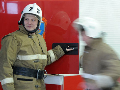 Московские пожарные выезжали на тушение ТЦ 