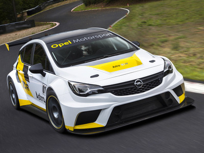 Новый Opel Astra зарядили на 100 000 евро