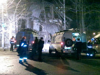 Обрушение в Перми: семь человек не захотели уезжать из аварийного дома