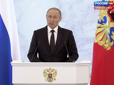 Путин: Россия сильна и добьется успеха