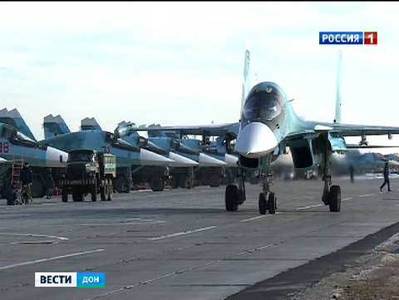 На Дону Су-34 впервые участвуют в проверке боеготовности частей ЮВО