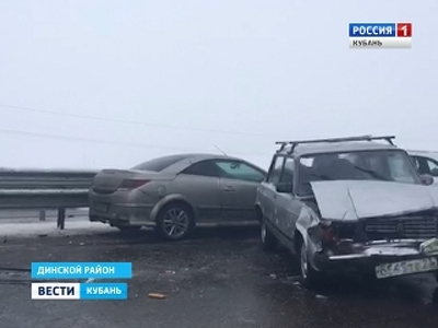 Массовое ДТП в Краснодаре: столкнулись 30 машин