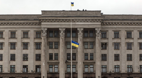 МИД РФ возмущен предложением Саакашвили разместить в Доме профсоюзов штаб ВМС