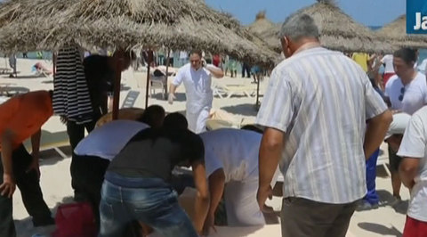 Посольство РФ в Тунисе: россиян среди погибших на пляже нет