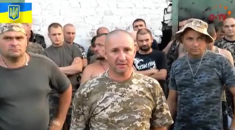 Бойцы батальона танковой бригады ВС Украины выдвинули ультиматум Петру Порошенко